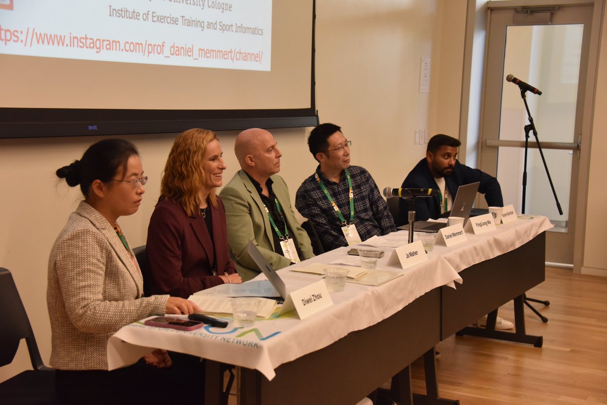 "AI for Inclusivity in Sport Performance"

Panelists <a href="/Joannemaher/">Prof Jo Maher</a>  of <a href="/lborouniversity/">Loughborough University</a>, <a href="/DMemmert/">Daniel Memmert</a> of <a href="/SpohoKoeln/">Deutsche Sporthochschule Köln</a>, YingLiang Ma of <a href="/uniofeastanglia/">UEA</a>, and <a href="/KaranK/">Karan “T.P. Karan Electrical” Karan</a> of Vayu Technology explore how AI transforms sports to be more inclusive and equitable. Thanks to moderator Diwei Zhou!
