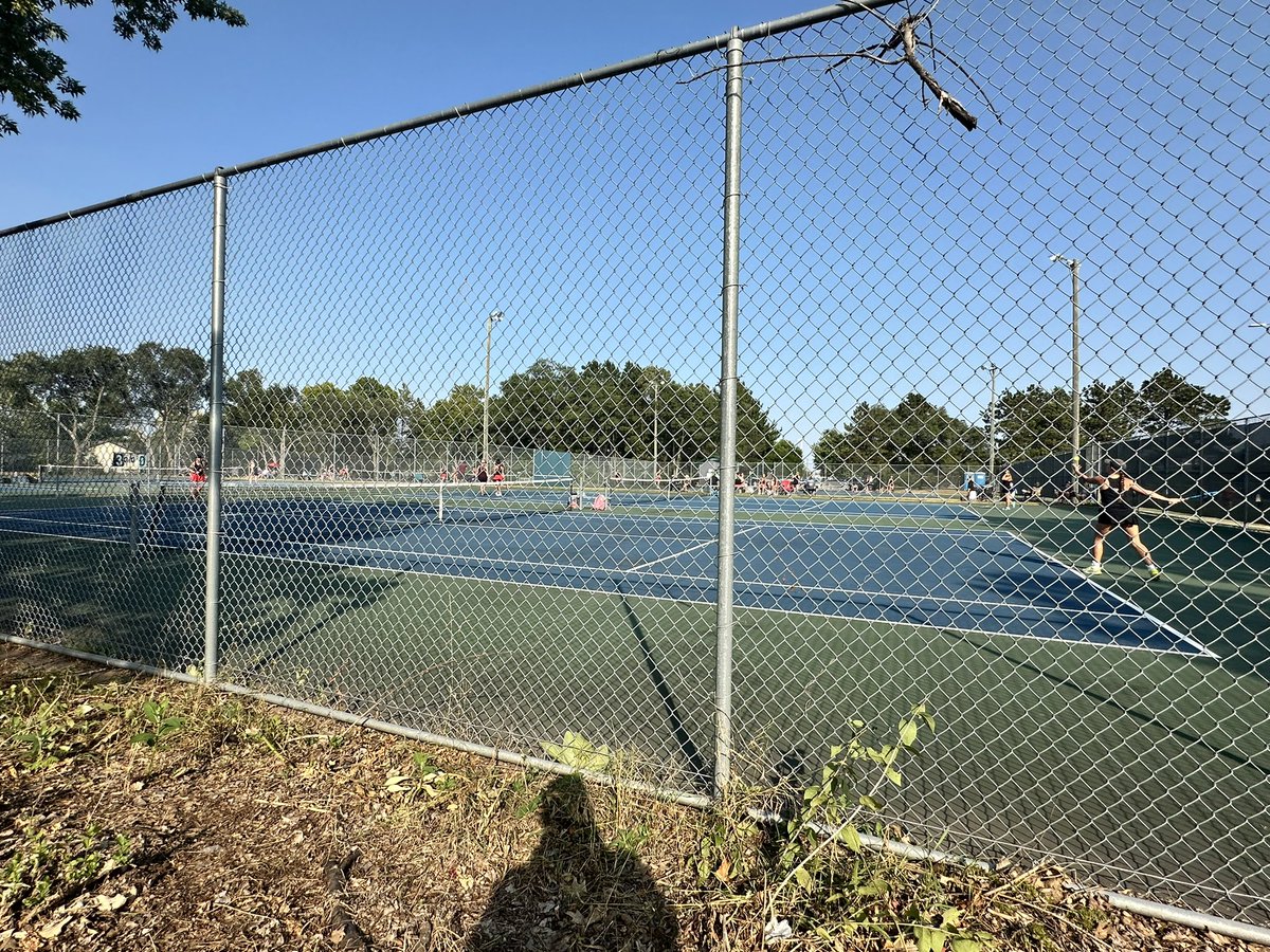 NickLSports's tweet photo. Back in Perham for girls tennis. The No. 8 Jackets face off against No. 7 Staples-Motley in what could be a Section 8A finals preview. The Cardinals were ranked as high as No. 4 in Class A. Tons of great matchups today. https://t.co/2mtElmroGj
