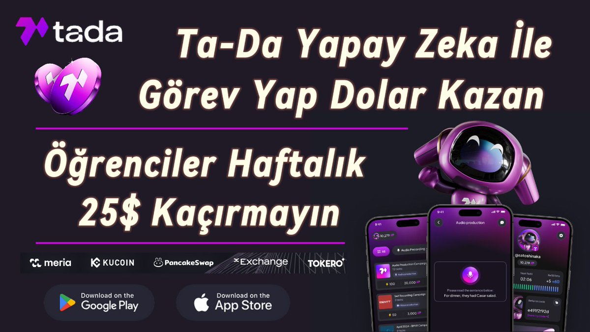 cryptoloverss_'s tweet photo. https://t.co/l2UIeeuDfE

📱App Store: https://t.co/6CtsGEmQwD

🛒Google Play: https://t.co/BjJubPvade

👤Devet Kod: 9375dd392b

🟢KuCoin Kayıt Link: https://t.co/3iLJjGsdn4 https://t.co/iDwyMEbPVa