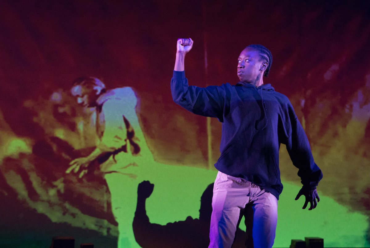 yycwhatson's tweet photo. Slimm, a 17-year-old Black boy in a hoodie suddenly finds himself in the first moments of his afterlife. What happens next is a sacred journey through the unknown, as he grapples with a death he didn’t choose. 

Opens September 13, 2024 | Link below 👇 #yycArts https://t.co/MZulFXgGMv