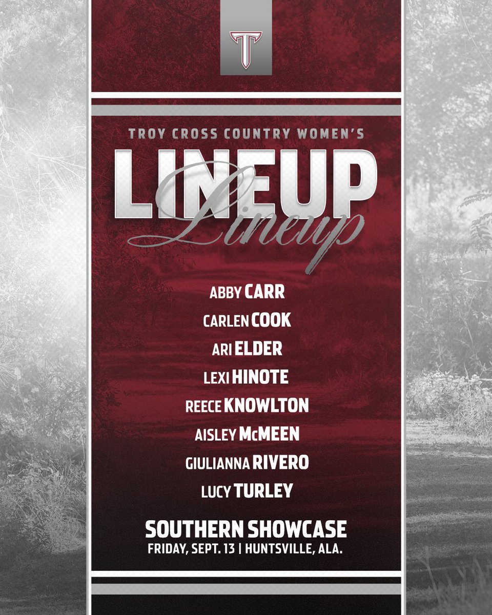 Southern Showcase Lineup is ✅

#OneTROY⚔️