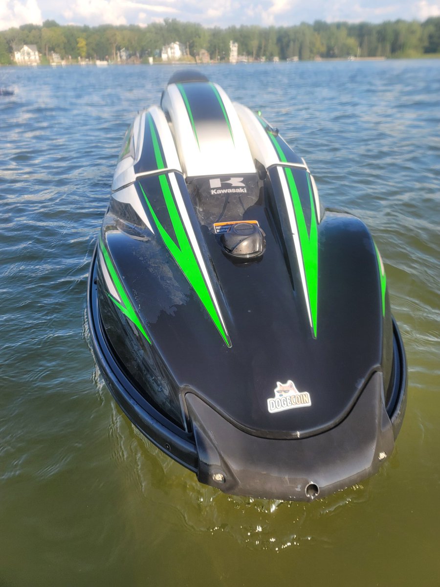 Dogecoin420's tweet photo. @Dogemilehigh @TOPDOGE007 @Athletics I turned a "little bit" more than $40 into a 21,869.3489763 $Doge ($10k) jetski without ever SELLING a single #Dogecoin. https://t.co/wBpIY88k3S