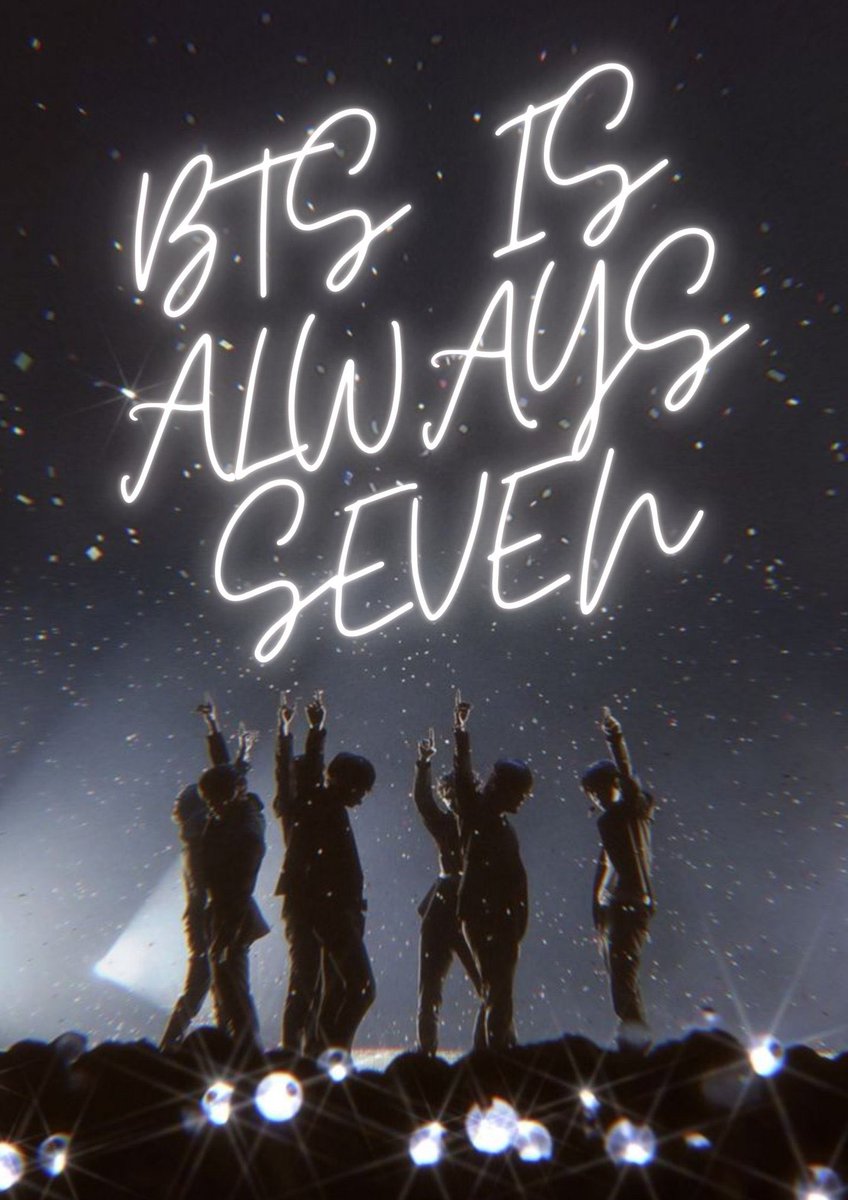 namjooningarmy's tweet photo. BTS is always seven and ARMY stands as one to shout:
WE LOVE YOU NAMJOON
WE LOVE YOU JIN
WE LOVE YOU YOONGI
WE LOVE YOU HOBI
WE LOVE YOU JIMIN
WE LOVE YOU TAEHYUNG
WE LOVE YOU JUNGKOOK
#YoongiNeverWalksAlone
#BesideSUGA
#BTSisSeven
#SugaStays
#ARMYShieldsBTS https://t.co/I4xO0IHqvm