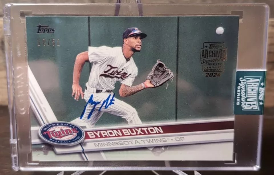 #MNTwins Byron Buxton is BACK!

RT for a chance to win this <a href="/Topps/">Topps</a> auto. Must be following <a href="/tlschwerz/">Ted</a> and <a href="/realmnsportsfan/">Minnesota Sports Fan</a> to be eligible.

minnesotasportsfan.com/minnesota-twin…