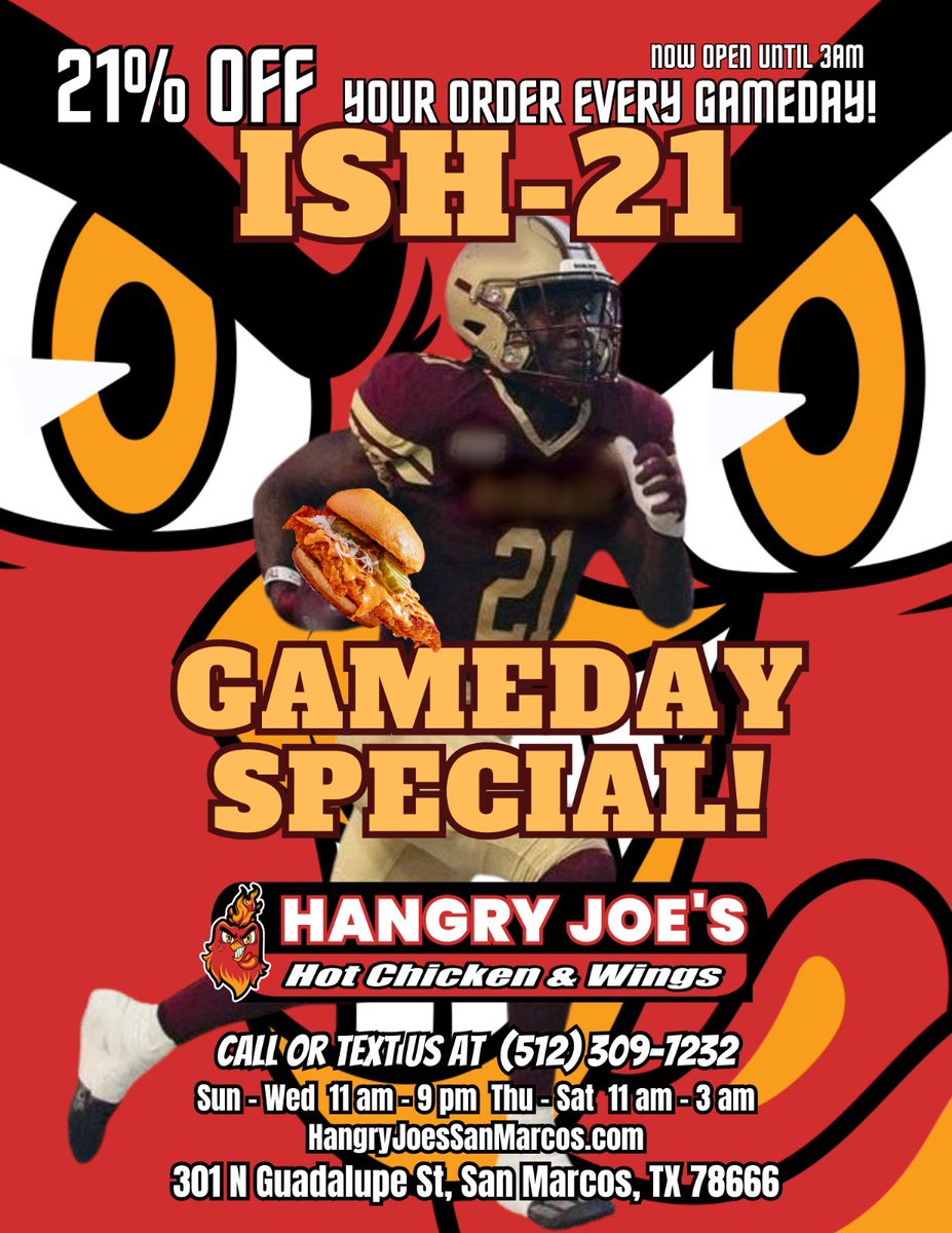 HangryJoesSM's tweet photo. Did someone say GameDay?!!!
#EatEmUp #Beatfork https://t.co/fgQn2cXRAn