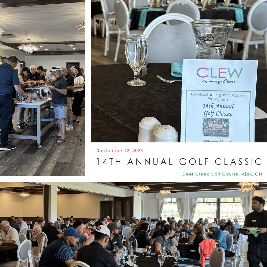 CLEWcanada's tweet photo. Finished off a fantastic day on the course with a delicious dinner! https://t.co/6mj7jUMVwv
