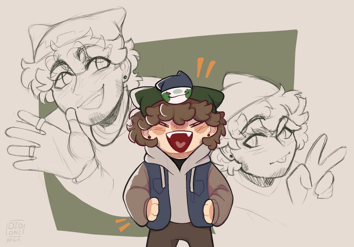 #dreamfanart he’s just a silly man✨