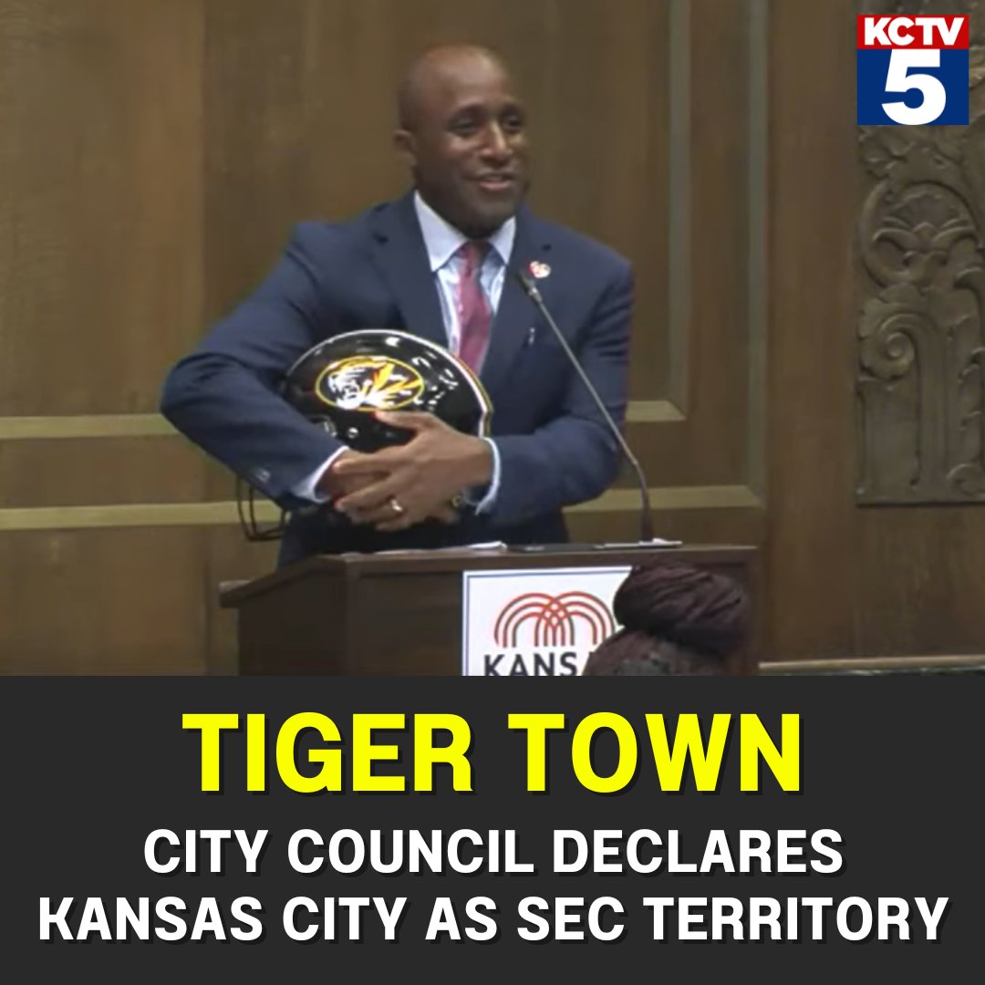 KC 🤝 SEC

City Council members unanimously designated Kansas City as SEC Territory.

STORY >>> kctv5.com/2024/09/12/tig…