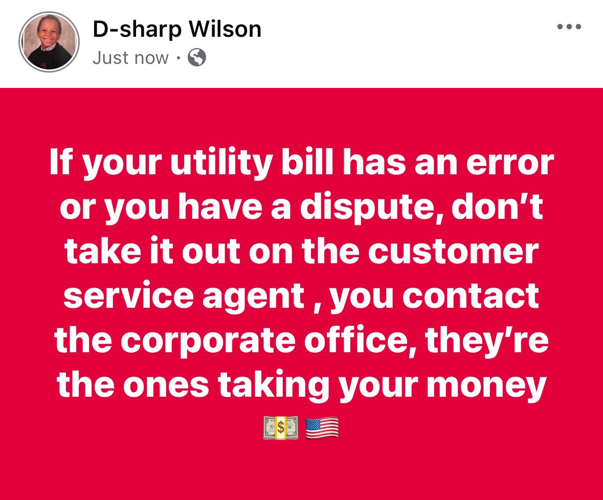 DSharpent's tweet image. Your bill were already paid by our wonderful 🇺🇸#UnitedStates  #Government #USA #ContactCorporate