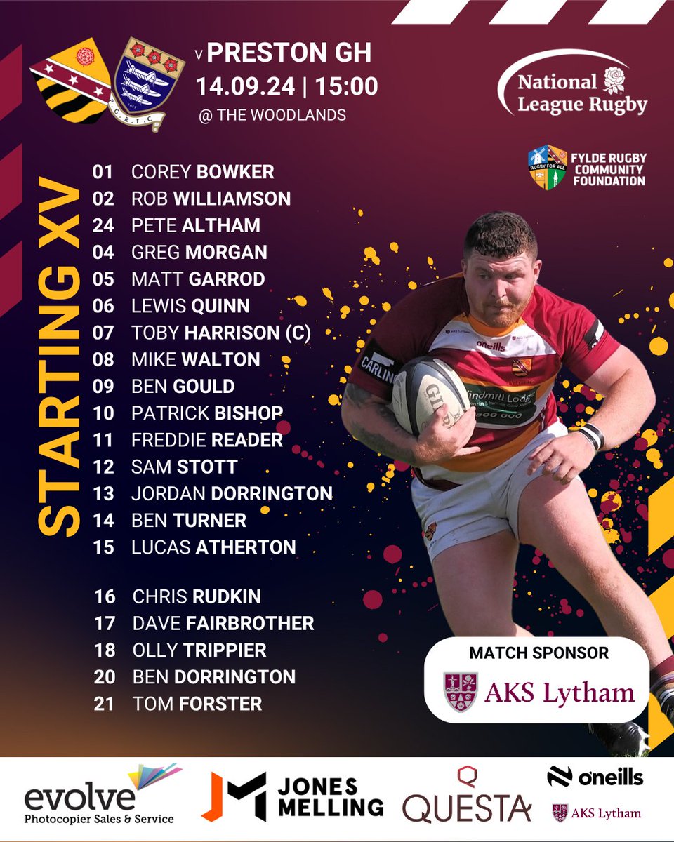 Fylde Rugby tweet media