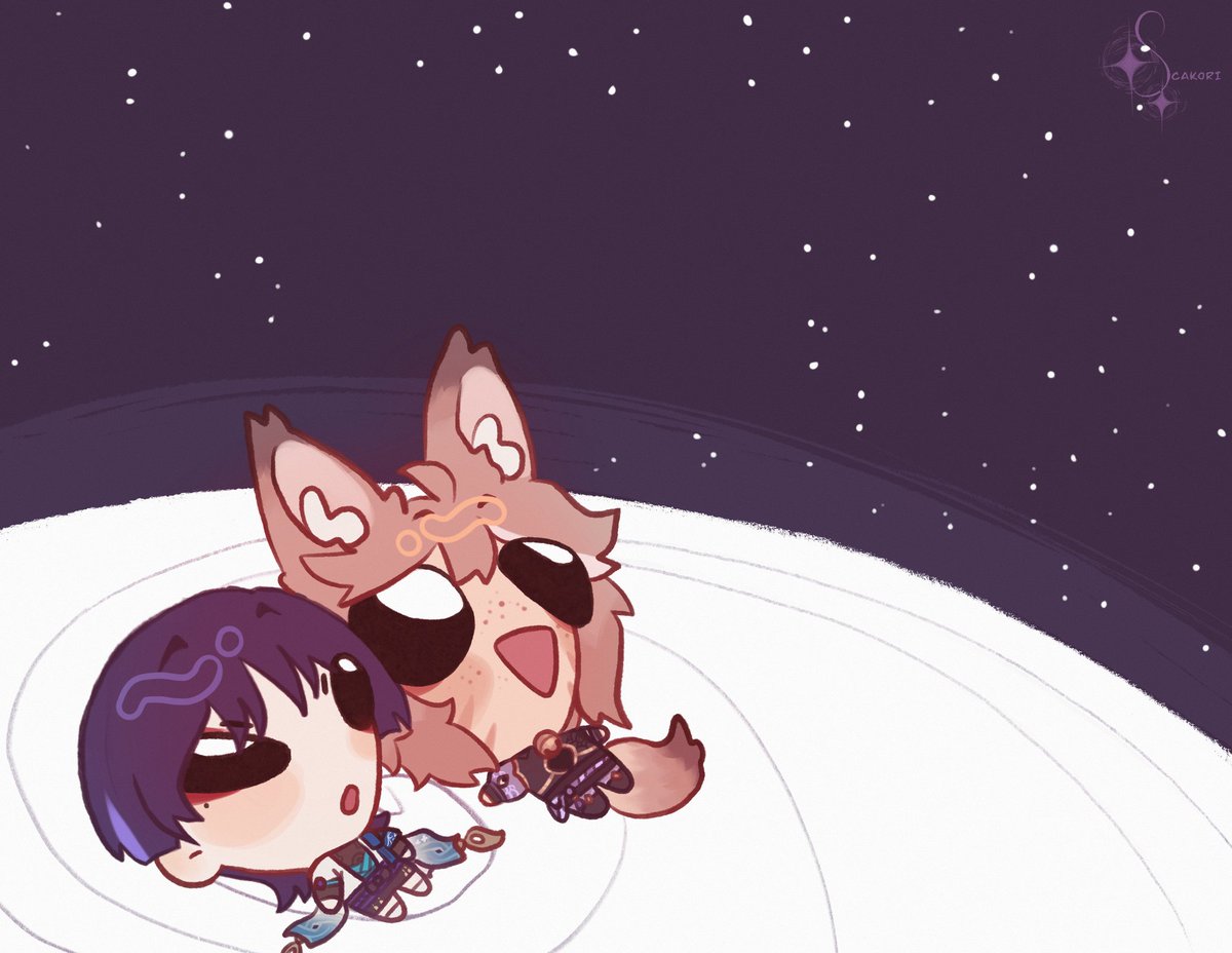 finally did my version of this meme c:

#yumeship #ocxcanon #scaraxoc #scaramouche #wanderer #Genshin #GenshinImpact