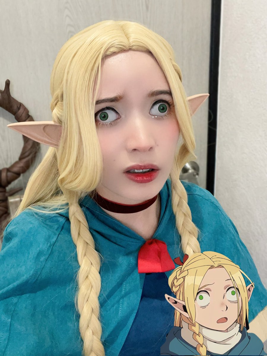 HatoJoestar's tweet photo. Yo con un ojo en el pozole y el otro en pan de muerto de tan rápido que se van los días.... 😳

#dungeonmeshimarcille #dungeonmeshi #tragonesymazmorras #cosplay https://t.co/6fXx7HhVD2