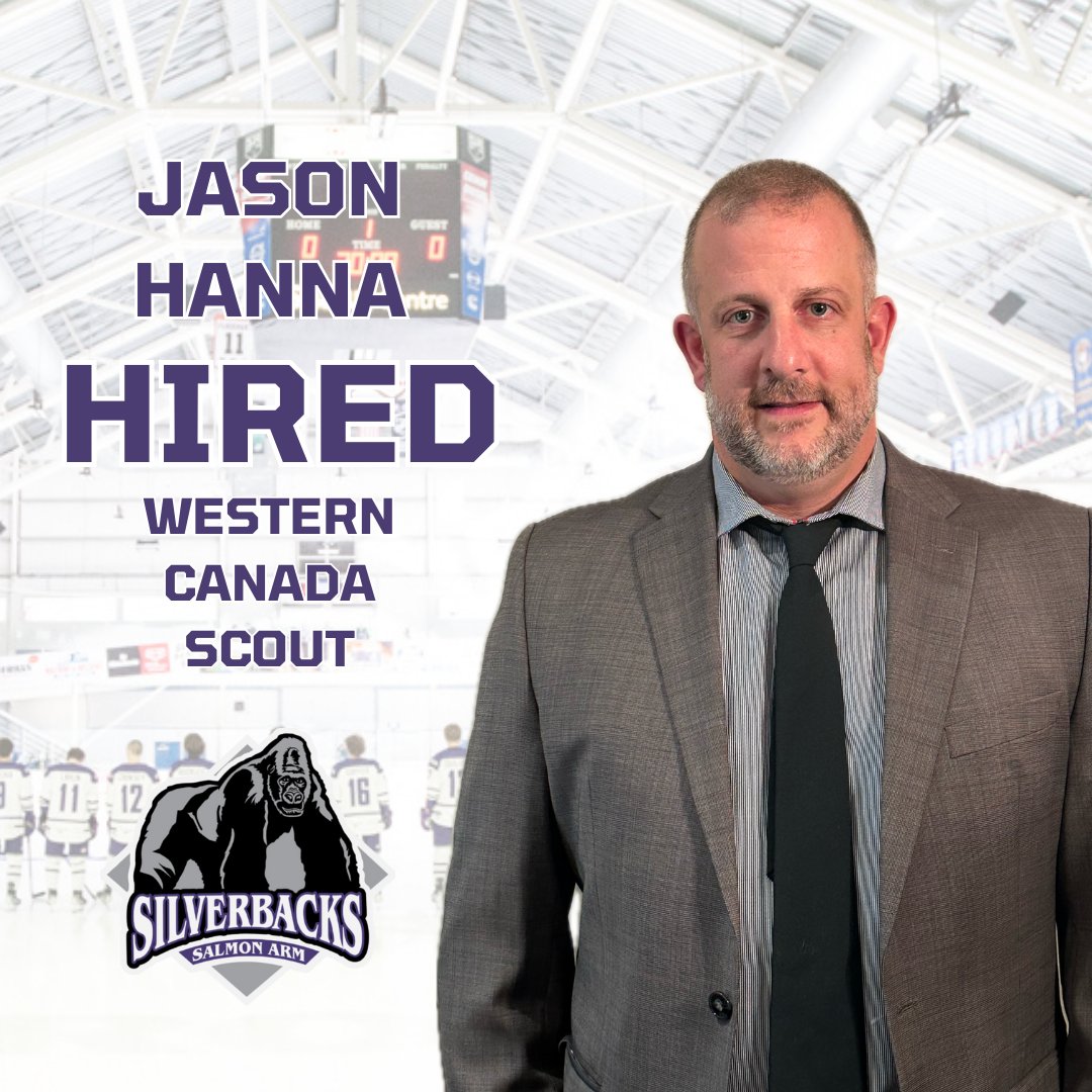The Salmon Arm Silverbacks are thrilled to announce the appointment of Jason Hanna as their new Western Canada Scout.

Click the link below to read more.
sasilverbacks.com/salmon-arm-sil…