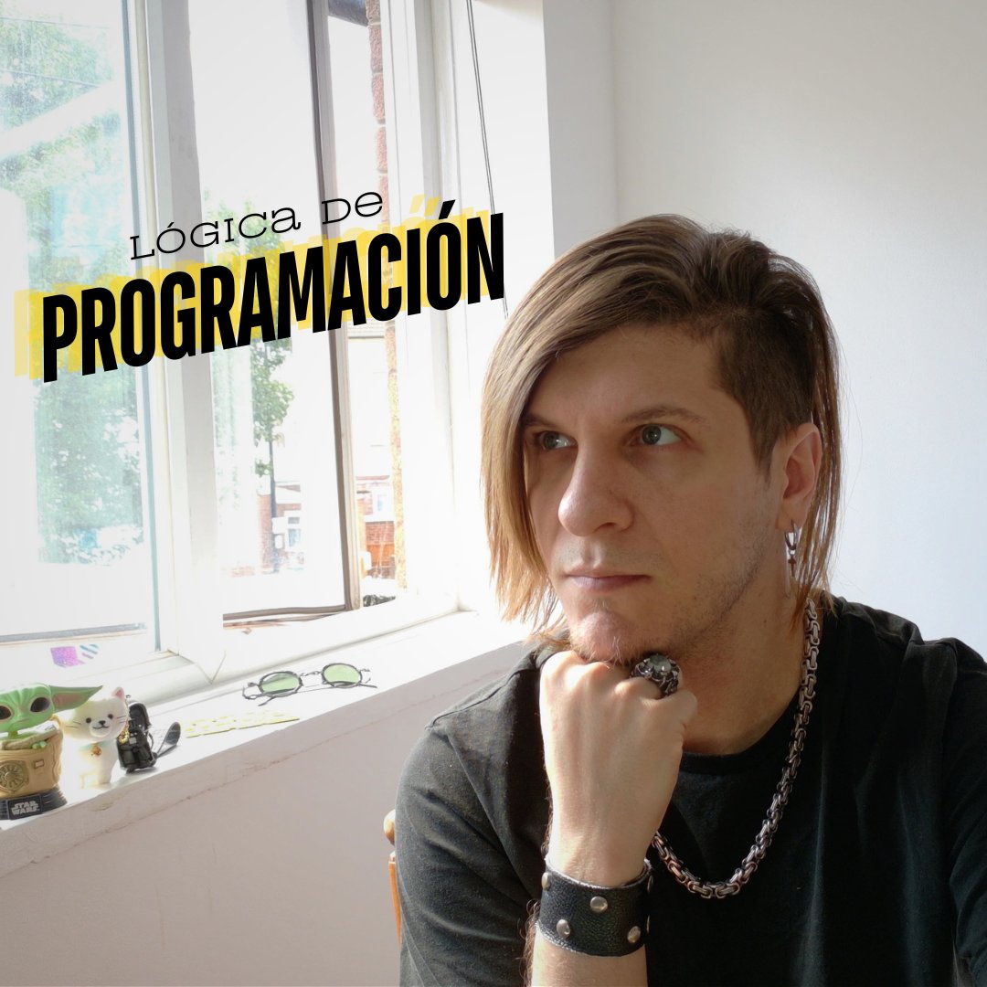 sergiecode's tweet image. 🧑‍💻¡El video de 𝐋Ó𝐆𝐈𝐂𝐀 𝐃𝐄 𝐏𝐑𝐎𝐆𝐑𝐀𝐌𝐀𝐂𝐈Ó𝐍 ya está disponible en Youtube y me pone muy feliz anunciarlo! 🥳
🔗LINK AL CURSO GRATUITO: youtu.be/tIS-1PmHAkE

#logicadeprogramacion #video #youtube #sergiecode #logica #programacion