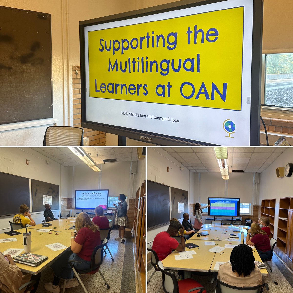 Molly Lange Shackelford, NBCT (@ml_shackelford) on Twitter photo Held some great EPD sessions this week at <a href="/OlmstedNorth/">Olmsted North</a>. Teachers experienced what it was like to be a newcomer in a grade-level classroom and then learned strategies to support their MLs 👏🏻 #Shoutout to @cripps_carmen for being my co-presenter! #BetterTogether #JCPSML Held some great EPD sessions this week at <a href="/OlmstedNorth/">Olmsted North</a>. Teachers experienced what it was like to be a newcomer in a grade-level classroom and then learned strategies to support their MLs 👏🏻 #Shoutout to @cripps_carmen for being my co-presenter! #BetterTogether #JCPSML