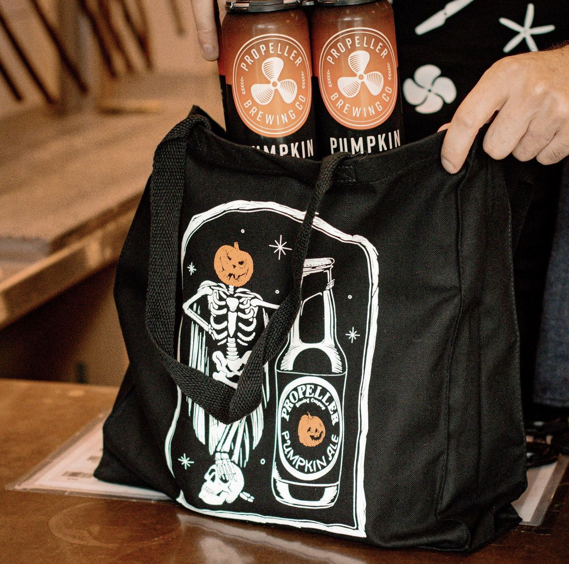 PropellerBeer's tweet photo. Time to creep it real! ๐ค๐ป Our limited-edition spooky season merch just landed in the taproom, and it's scarier how fast these sell out.
#PropellerBrewing #SpookySeasonMerch #BeerAndFear #DrinkPropeller #CraftBeerNS https://t.co/NJcQXCkC2q