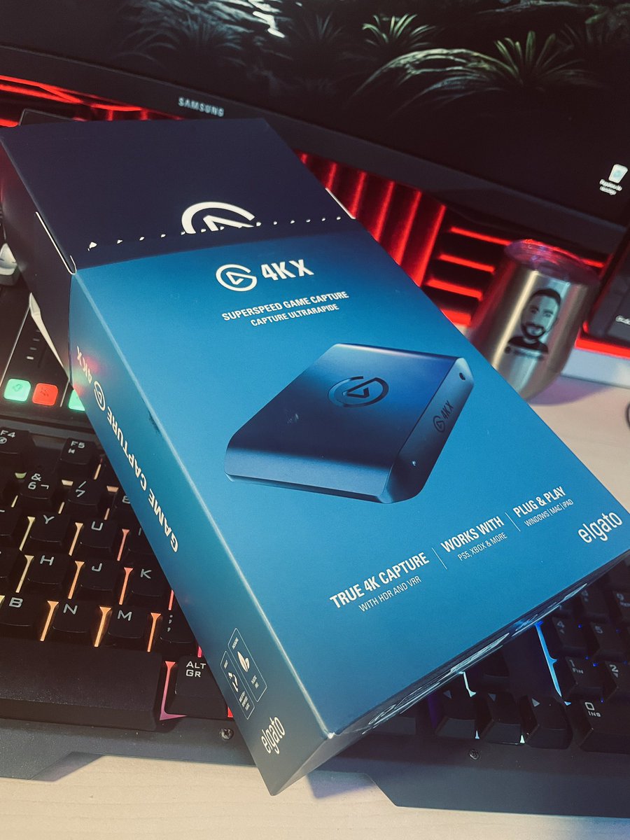 ChumillasX's tweet photo. Llegó 🎉

Ganitas de fundir esta bestia. @elgato 

Mañana la estrenamos en el directo 😊 https://t.co/fPMbNyTHve