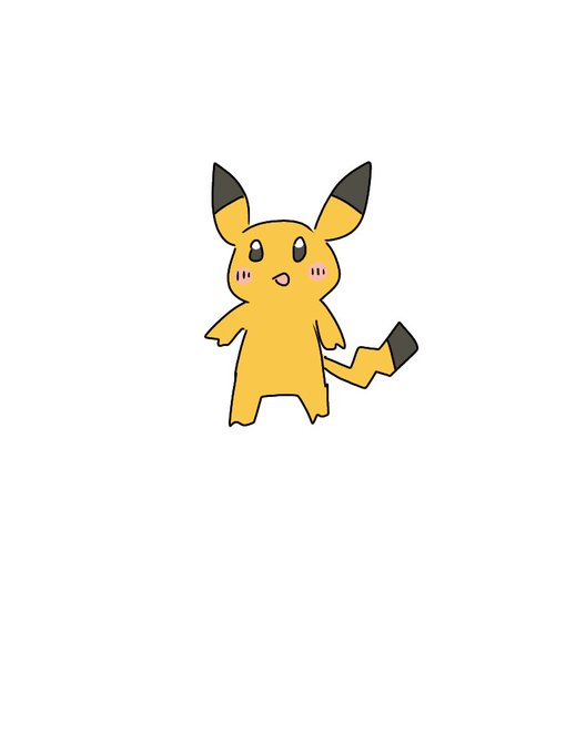 日本国民たるものピカチューくらいはソラで描けないとな 