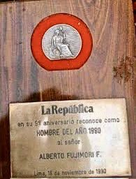 AlejoMunante's tweet photo. ¿Adivinen a quién reconoció @larepublica_pe como HOMBRE DEL AÑO en 1990? Sí, a Alberto Fujimori.👇 https://t.co/fFwktIRJ0n