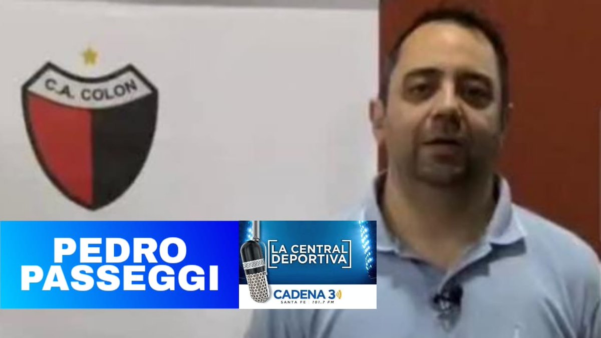 🔴⚫ #Colón 🚨 #ENVIVO || 🗣️ La palabra del secretario general del club Pedro #Passeggi aclarando el fallo respecto a la situación de Alberto #Espinola.

<a href="/Cadena3Com/">Cadena 3 Argentina</a> Santa Fe FM 📻 101.7