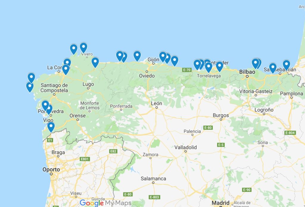 25 pueblos bonitos del norte de España sobre la costa (mapa) 101lugaresincreibles.com/2024/09/30-de-…
