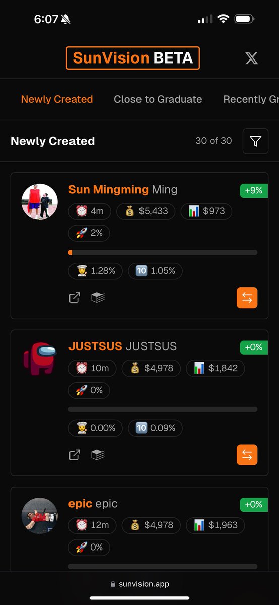 SunVision tweet media