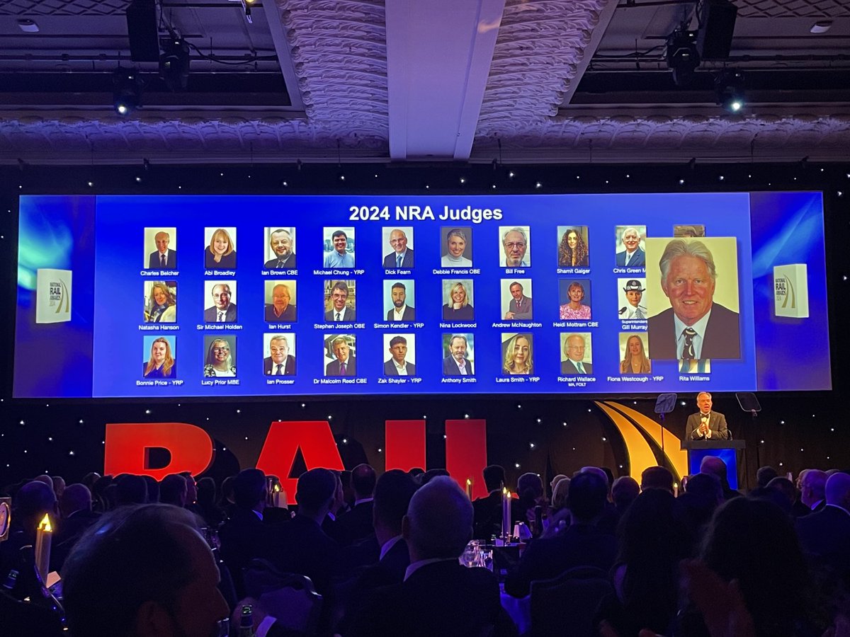Michael Holden (@holdmch) on Twitter photo The <a href="/RAIL/">RAIL Magazine</a> NRA judges collectively excelled themselves this year with yet another diligently and sensitively judged set of awards. Lots of hard work behind the scenes leading to joy on the faces of the winners this evening. The <a href="/RAIL/">RAIL Magazine</a> NRA judges collectively excelled themselves this year with yet another diligently and sensitively judged set of awards. Lots of hard work behind the scenes leading to joy on the faces of the winners this evening.
