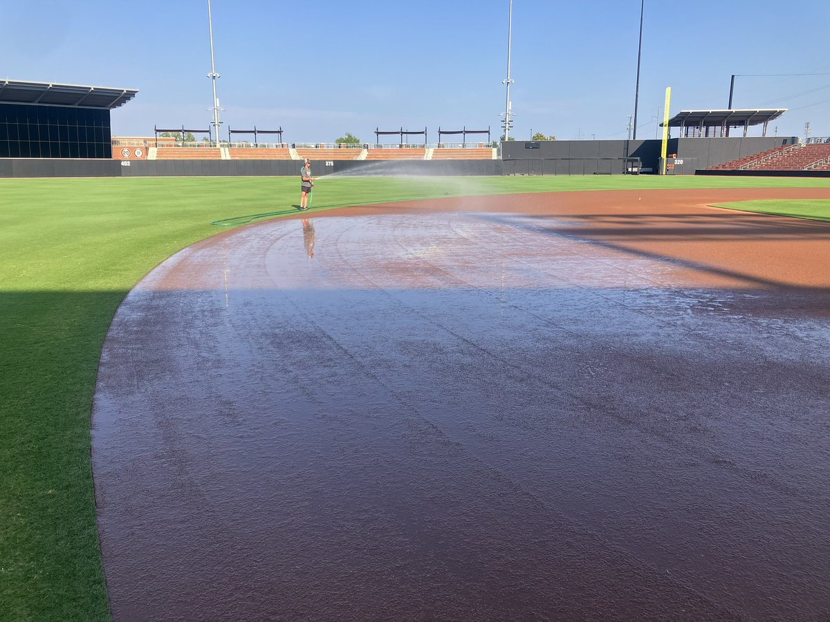OKState Grounds Crew (@osugrounds_crew) on Twitter photo Fall ball moisture for the Pokes <a href="/OSUBaseball/">OSU Cowboy Baseball</a>. Turf students crushing <a href="/connor_brown_1/">Connor Brown</a> <a href="/cwcardinal42/">Chris Ward</a>. Great group of students this year Fall ball moisture for the Pokes <a href="/OSUBaseball/">OSU Cowboy Baseball</a>. Turf students crushing <a href="/connor_brown_1/">Connor Brown</a> <a href="/cwcardinal42/">Chris Ward</a>. Great group of students this year