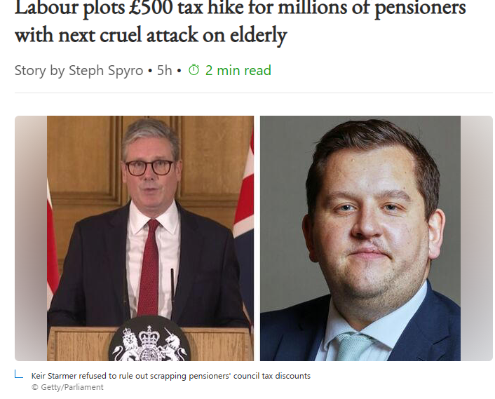 wearesiam's tweet photo. TO #KeirStarmer
PLEASE TELL ME AND THOUSANDS OF OF OTHER PENSIONERS WHAT DID WE DO TO DESERVE THIS? THE CUTS ON #WinterFuelPayments #COUNCILTAXDISCOUNT AND #BUSPASSES WILL NOT AFFECT YOU AND #RachelReeves ET AL WHO ARE RICH
YOU WILL NOT SUFFER SO WHY ARE YOU PUNISHING US??? https://t.co/m3p4T4Scde
