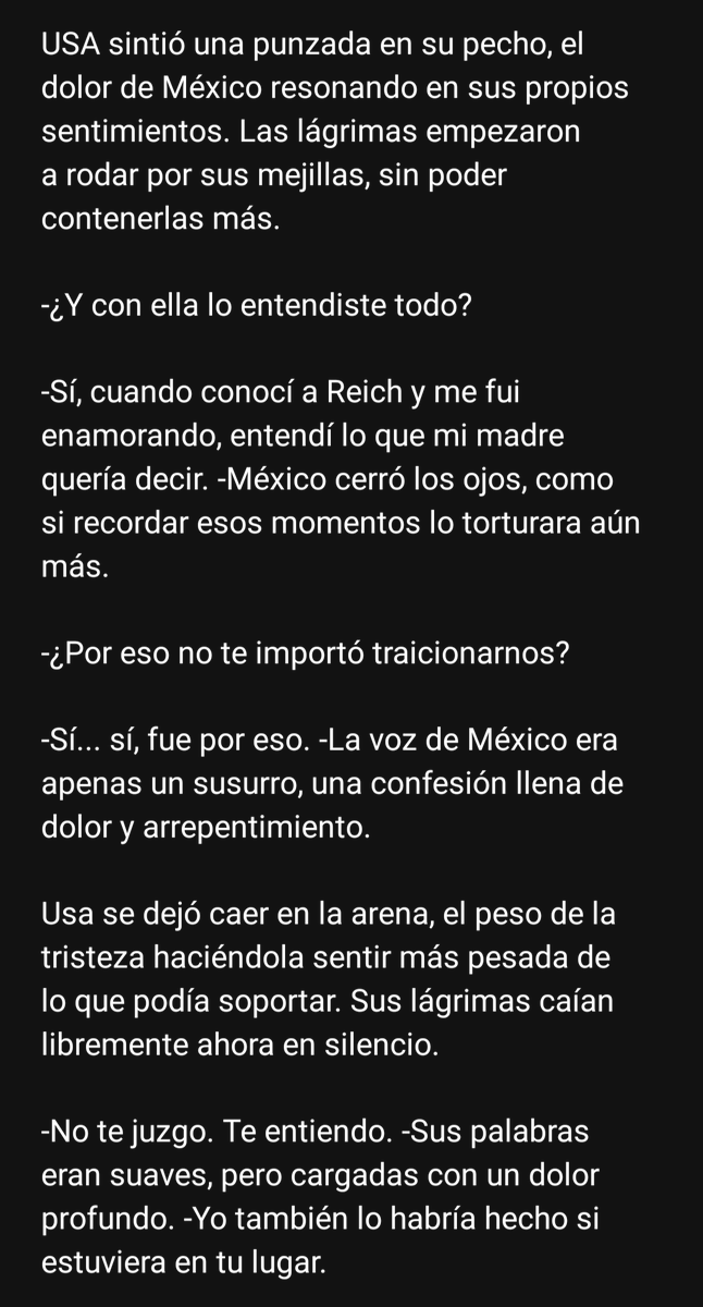 LUPMGA's tweet photo. ¿Y Si Lo Volvemos A Intentar? 

— Salida [Parte 5/5] — 

#USAMexWEEK #Countryhumans https://t.co/uI0sIxjfvD