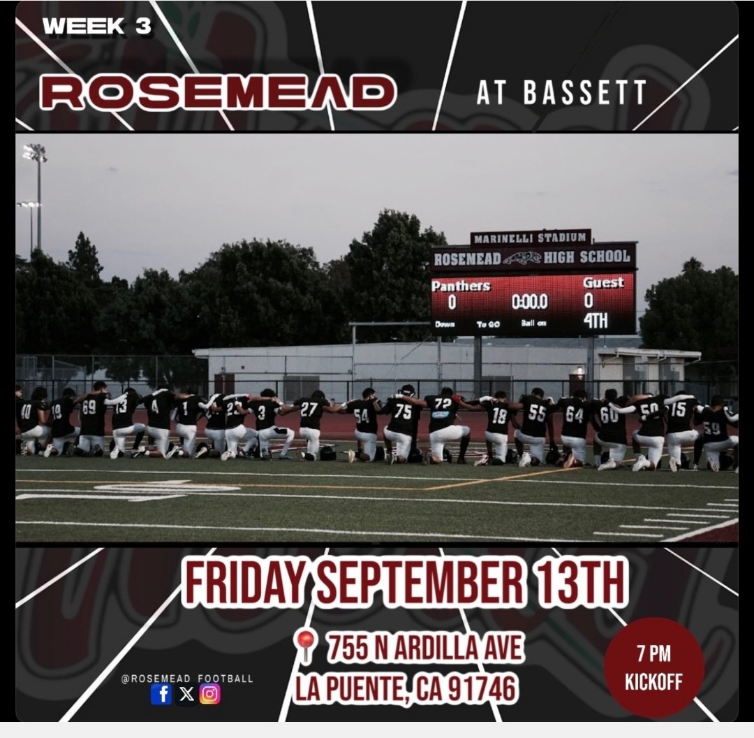 RosemeadPanthersFB (@rmpanthers_fb) on Twitter photo 