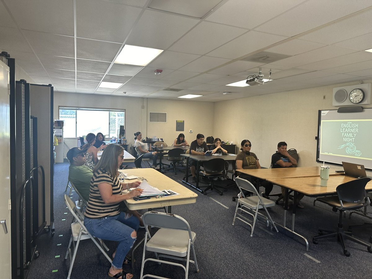 Great first ELAC Meeting of the Year!
#WEAREVIDA <a href="/VIDASHARKS/">VIDA (6-8 Magnet)</a>