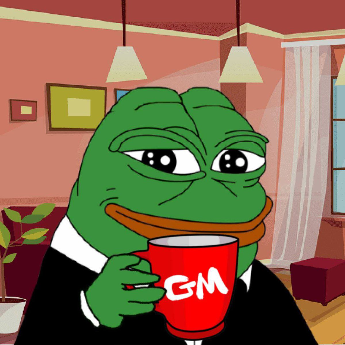Pepayoneth's tweet photo. Grabbed a little coffee. GM!☕️

#feelsgoodman #pepayoneth https://t.co/07HgWX94nT
