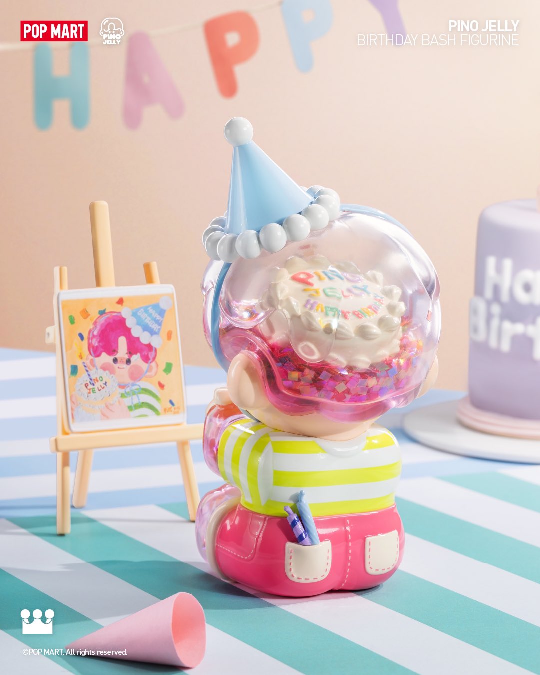 POPMART PINO JELLY SMOOTHIE PARTY ビッグサイズ POPMART PINO JELLY SMOOTHIE PARTY ビッグサイズ