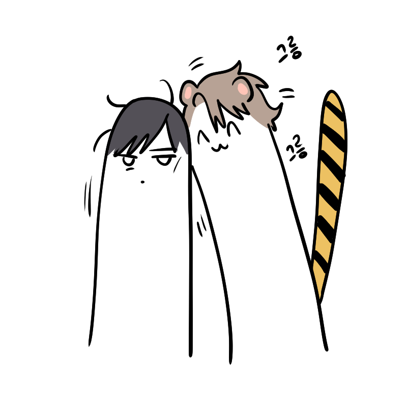 고양이 헤드번팅 #황의