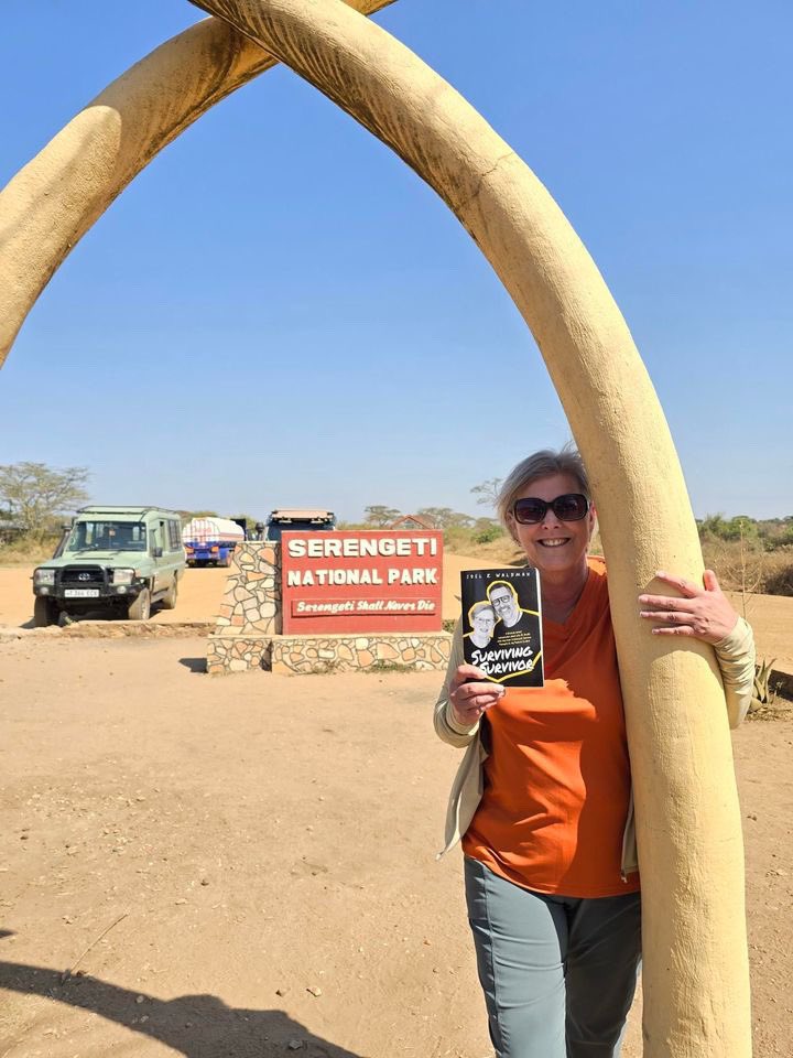 Surviving the Survivor - the book - has safely made it to the Serengeti. 

A fan of the podcast sent this pic. 

If you’d like to gift a copy to a lion or elephant, now is your chance!

amzn.to/3MGGsP5