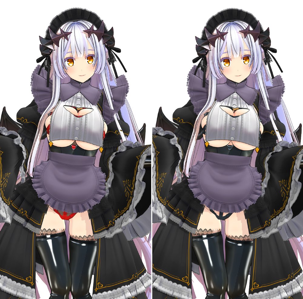 エルエリゼちゃんのインナーのデフォルトカラー
赤と黒
どっちが良いですか今更アンケート!!
#黒柚式
※リプに続く 