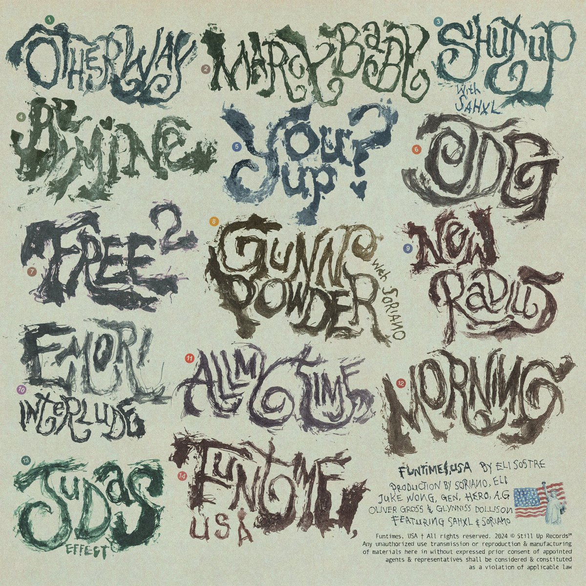 FUNTIME, USA 
OUT NOW!

hope you enjoy, thank you for your patience. love forever