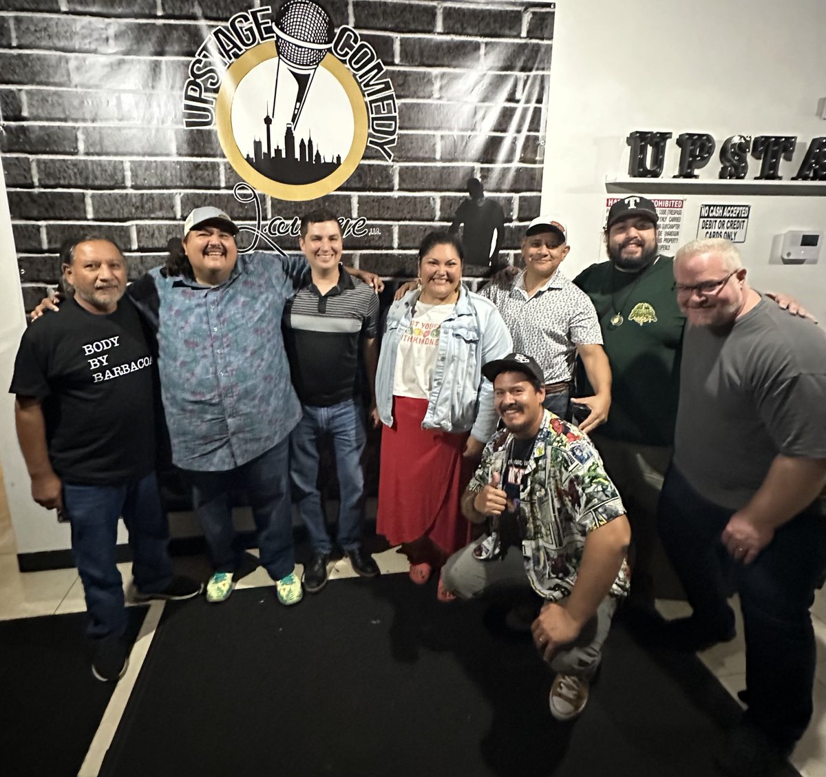 21ForLifeHOF's tweet image. @superstarcomedy and @MichelleCantuCo were two of the comedians performing tonight. All of the comedians did outstanding. 
@TexMexFrank let’s get @MikeTaylorShow, @RudyJay_star, &amp;amp; @DJLG210 out there for the next Comedy show. 
#inthebuilding #thunderdome