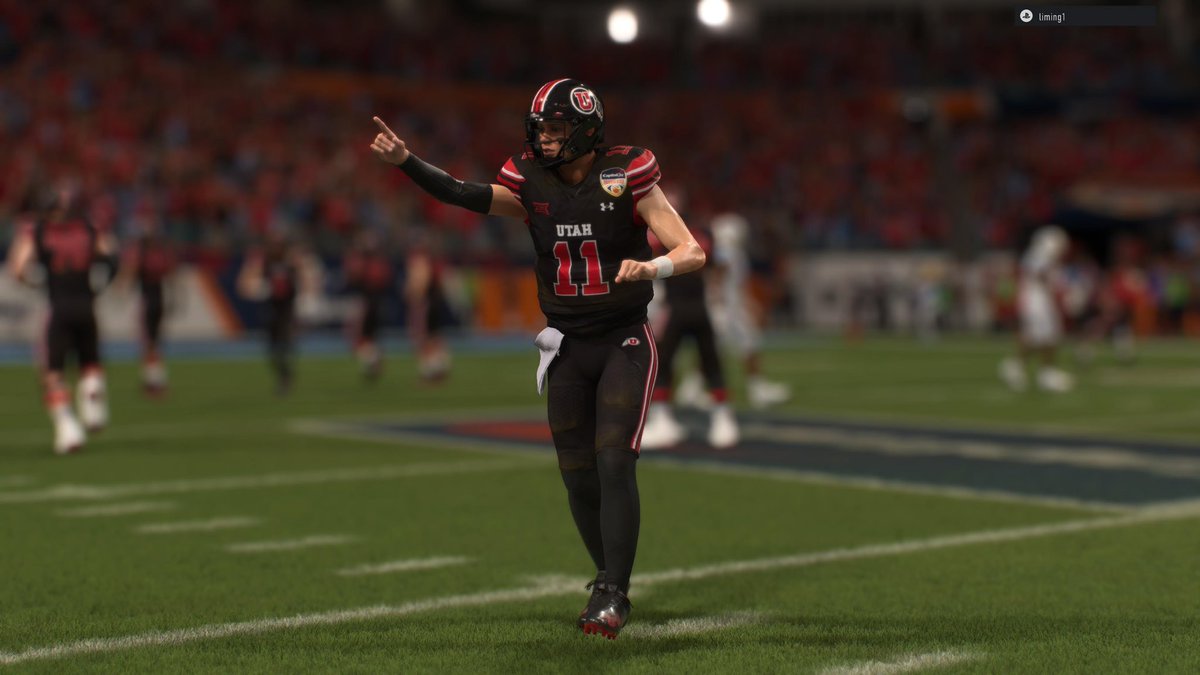 akaforse2012's tweet photo. The Utes get an impressive win over UNC to advances to the semifinals of the CFP. It was a dominating performance by the defense. They forced 7 turnovers (6 ints) and added 3 sacks while holding UNC to 38 yds rushing https://t.co/rdDYwai7WV