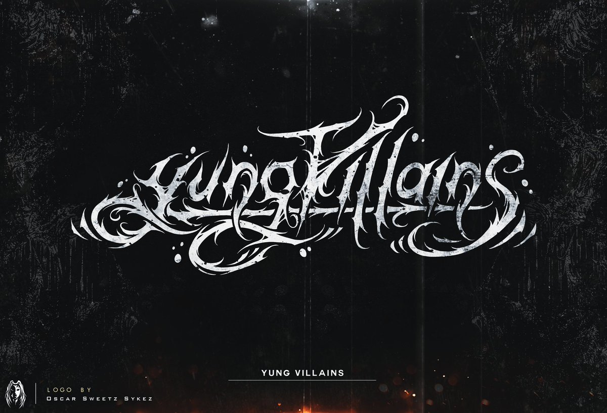 Logo // @ yungVillains 

Like &amp; RT Are Appreciated ♥️🔥