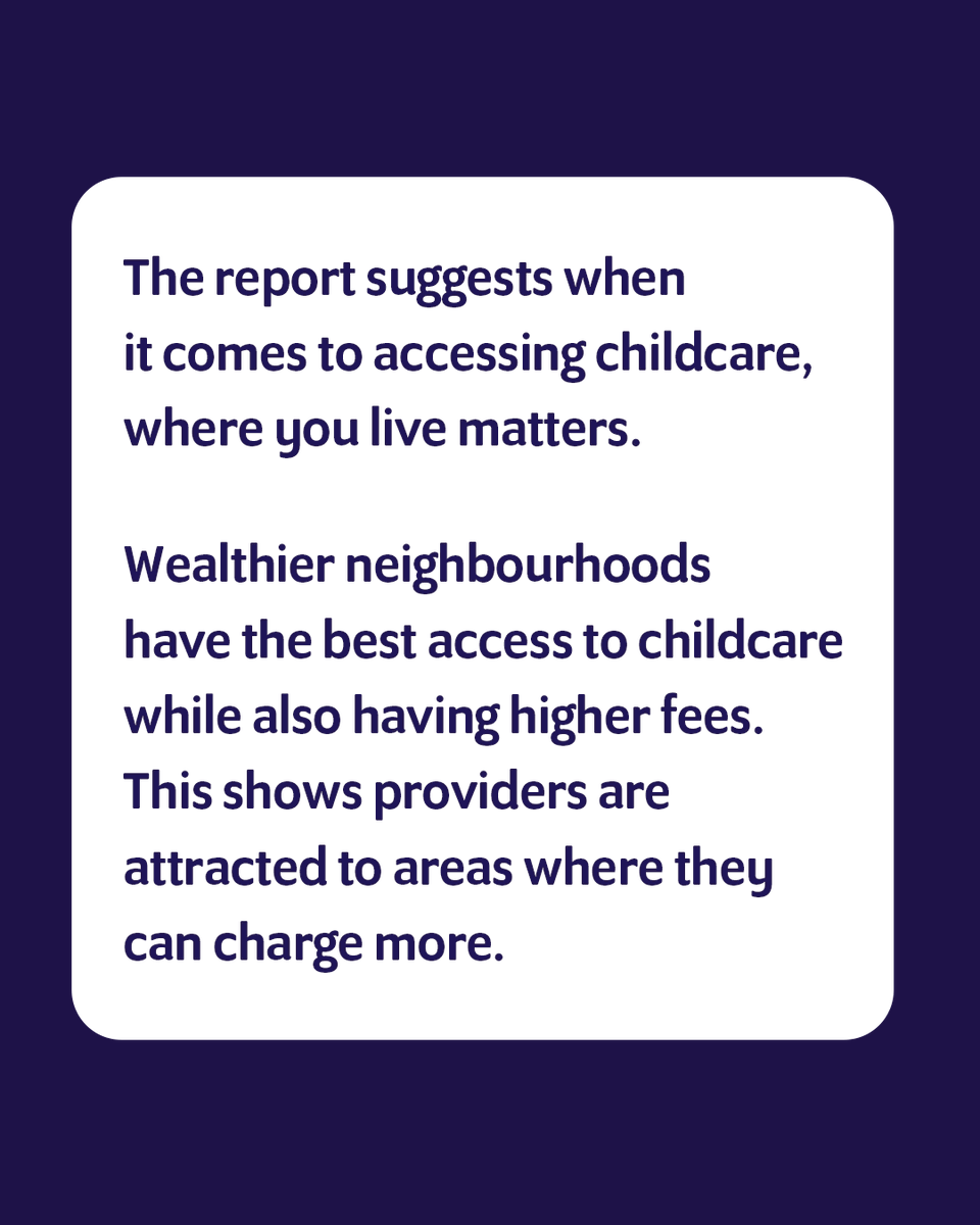 victoriauninews's tweet photo. Of the nine nations in @Mitch_Inst's world-first study into childcare access England ranks 8th and the worst in the UK. https://t.co/ehfLOQwfhw