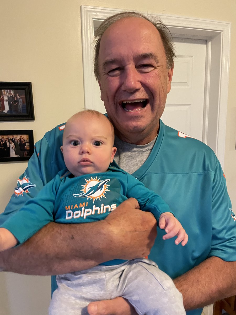 When you live in Western NY, it's never too early to become a dolFan! #FinsUp 🐬