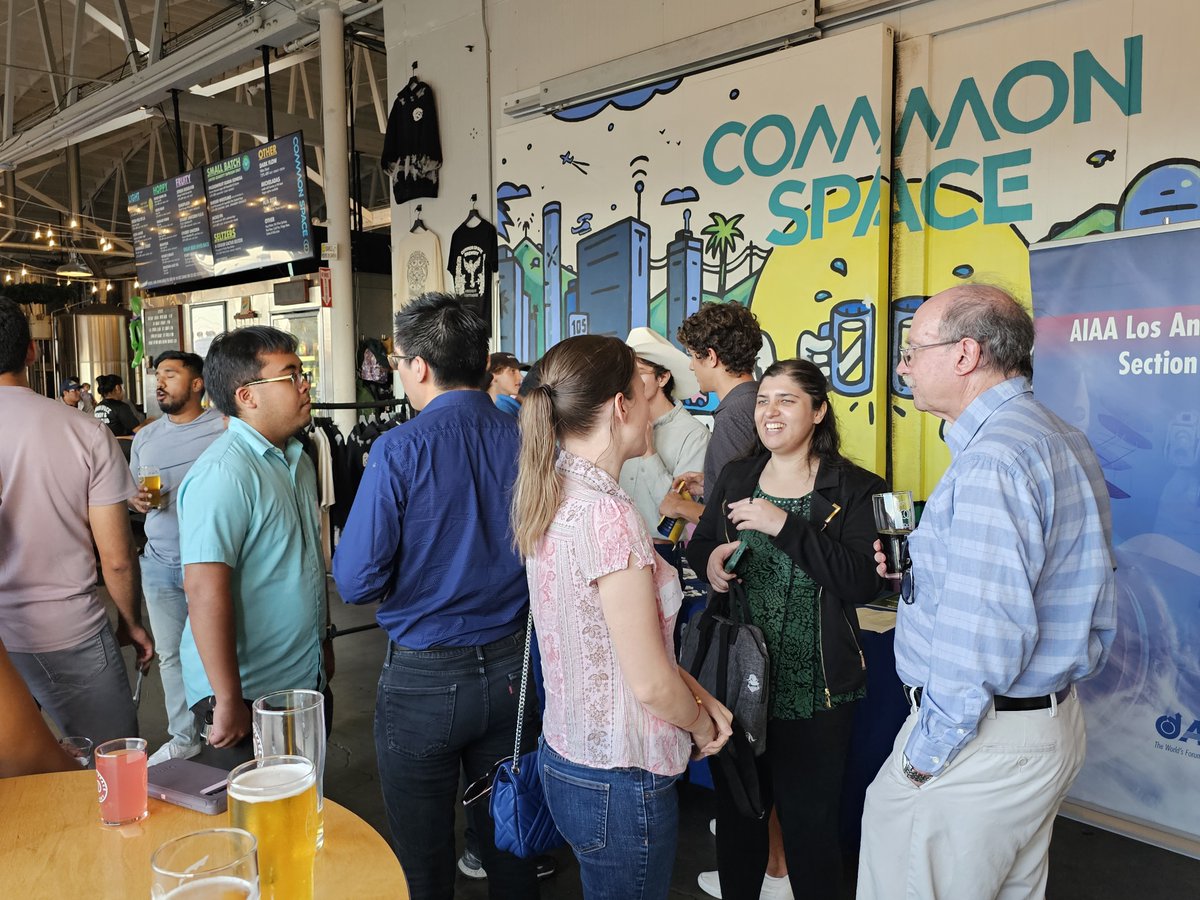 aiaa_lalv's tweet image. Thank you all for joining #AIAA #LosAngeles Section on #August27 for the #YoungProfessionals #Mixer (#EarlyCareer) and have fun! AIAA Los Angeles is the family for you and the networking platform for the local aerospace communities! aiaa-lalv.org/blogs/2024-blo…