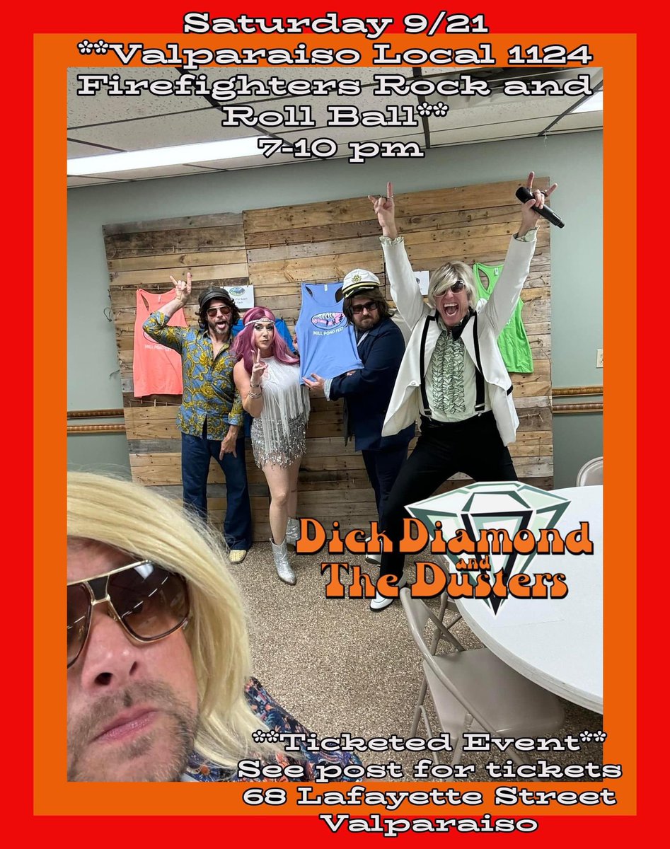#DickDiamond
Valpo Firefighters Rock and Roll Ball

Get tickets:
eventbrite.com/e/2024-valpara…