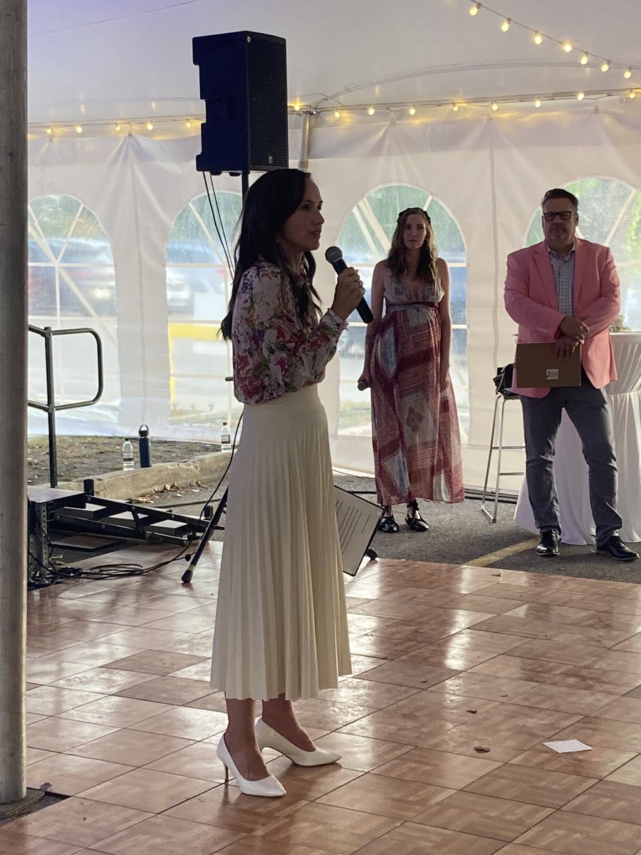SupportTheVic's tweet photo. It is lovely to have @reneecable here to bring greetings on behalf of the Province. #VicMGP2024 #SupportTheVic https://t.co/zuuot4iRnG