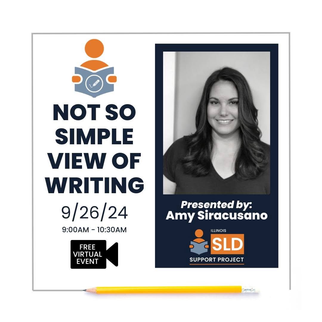Two weeks from today! 🥳

Join us on September 26, 2024 from 9:00-10:30 for a free virtual event with the phenomenal <a href="/Amy_Siracusano/">Amy Siracusano</a>! 

Register here: reg.learningstream.com/reg/event_page…

#ilsldsupportproject #IllinoisEducators