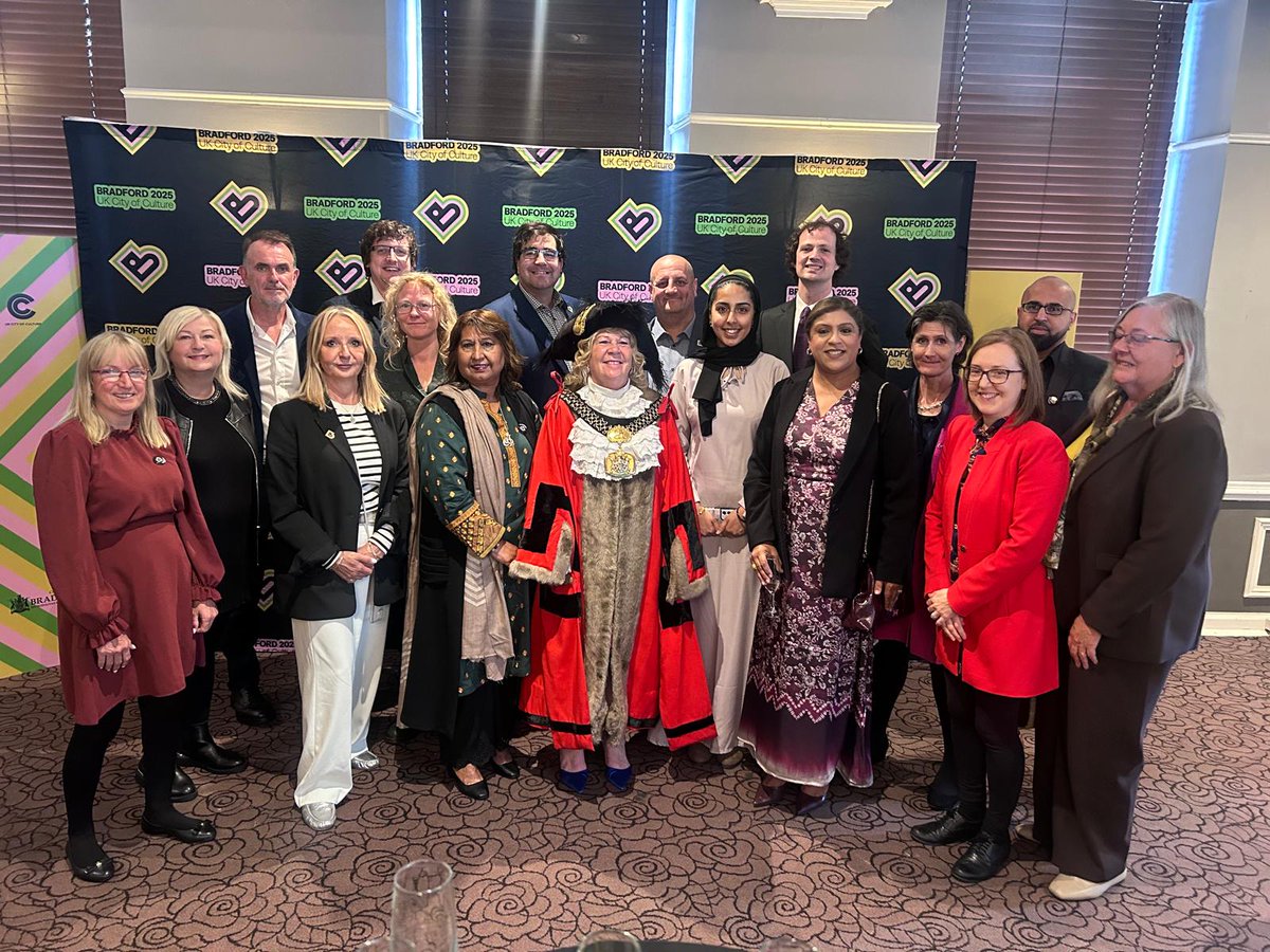 RizwanaJamil's tweet photo. What a launch!!  @bradford2025 https://t.co/8Csc81KnEb