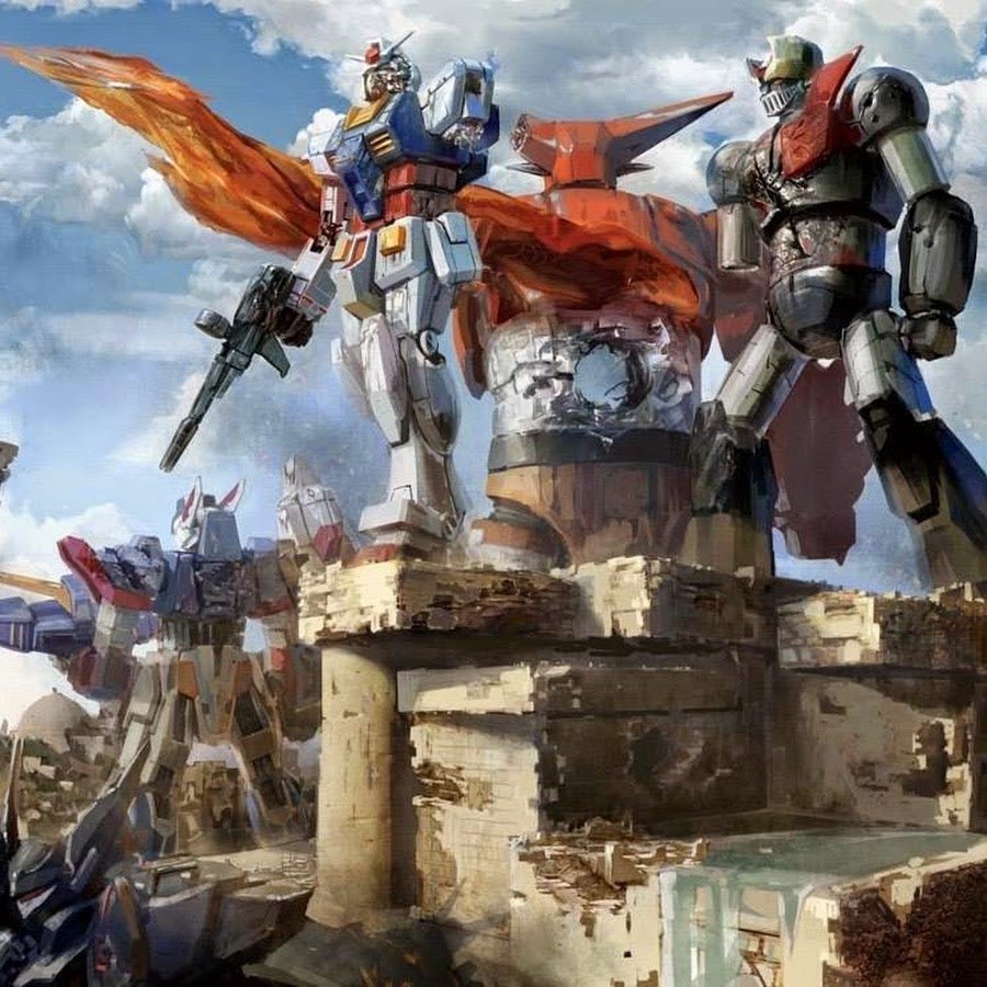 GundamBro's tweet image. RX-78-2 Gundam, Getter Robo, Mazinger Z.

[Spirits Collection EX cover]

#Gundam #GetterRobo #MazingerZ