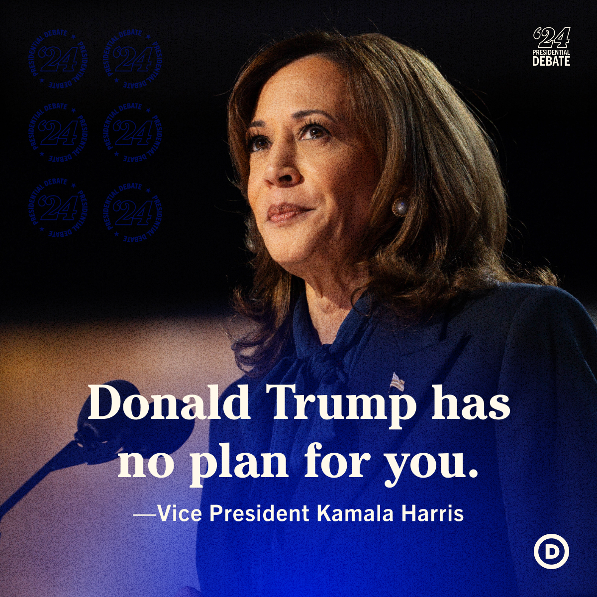 harrisonjaime's tweet image. .@KamalaHarris has a plan to take our country forward.

Donald Trump has a “concept of a plan.”

That’s the difference between these two candidates.